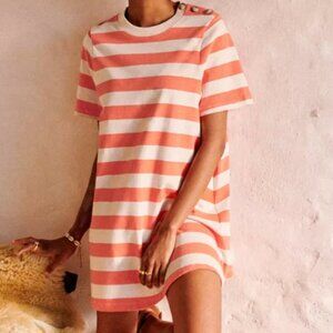 Sezane Striped Selena Dress